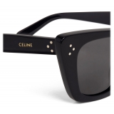 Céline - Occhiali da Sole Cat Eye S187 in Acetato - Nero - Occhiali da Sole - Céline Eyewear