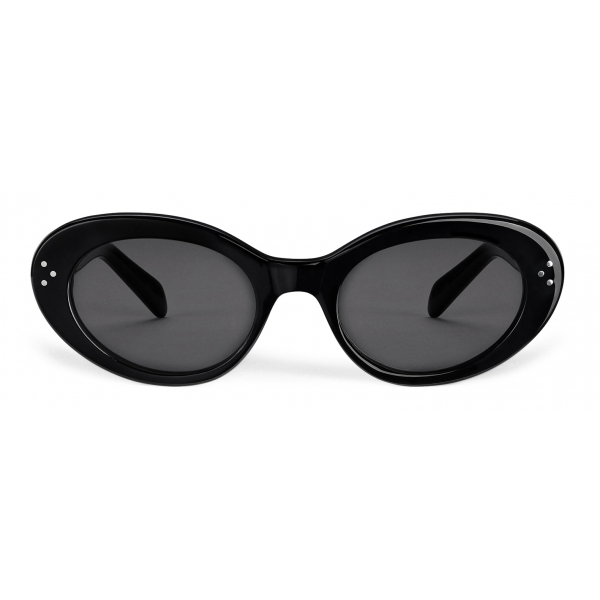 Céline - Cat Eye S193 Sunglasses in Acetate - Black - Sunglasses - Céline Eyewear