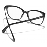 Chanel - Square Eyeglasses - Black - Chanel Eyewear