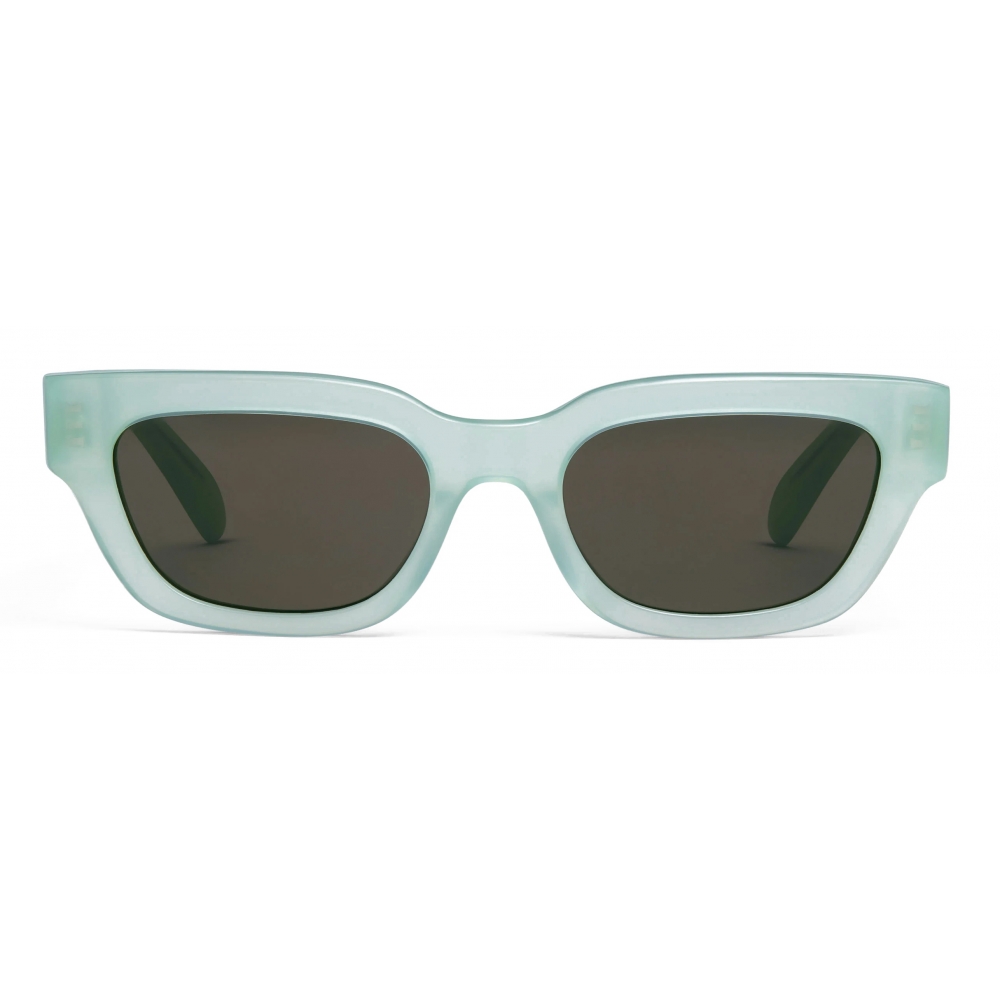 Rectangular Sunglasses in Grey - Celine Eyewear