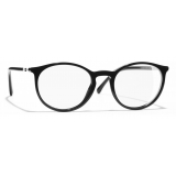 Chanel - Pantos Eyeglasses - Black White - Chanel Eyewear