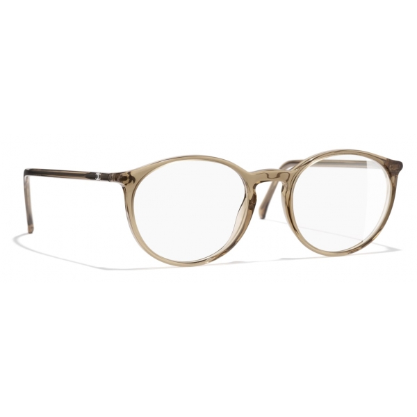 Chanel - Pantos Eyeglasses - Transparent Brown - Chanel Eyewear