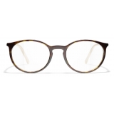 Chanel - Pantos Eyeglasses - Dark Tortoise Beige - Chanel Eyewear