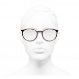Chanel - Pantos Eyeglasses - Dark Tortoise Beige - Chanel Eyewear