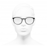 Chanel - Occhiali da Vista Pantos - Nero Beige - Chanel Eyewear