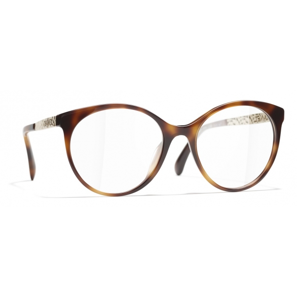 Chanel - Pantos Eyeglasses - Tortoise - Chanel Eyewear