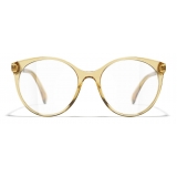 Chanel - Pantos Eyeglasses - Yellow - Chanel Eyewear