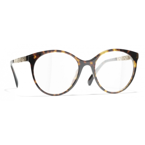 Chanel - Pantos Eyeglasses - Dark Tortoise - Chanel Eyewear