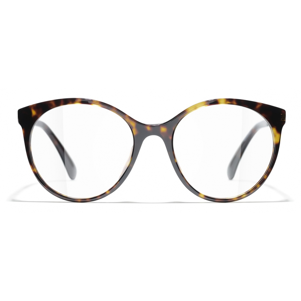 Chanel - Pantos Eyeglasses - Dark Tortoise - Chanel Eyewear - Avvenice