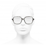 Chanel - Square Eyeglasses - Light Gray - Chanel Eyewear