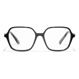 Chanel - Square Eyeglasses - Black - Chanel Eyewear