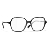 Chanel - Square Eyeglasses - Black - Chanel Eyewear