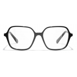 Chanel - Square Eyeglasses - Black - Chanel Eyewear