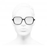 Chanel - Square Eyeglasses - Black - Chanel Eyewear