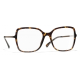 Chanel - Square Eyeglasses - Dark Tortoise - Chanel Eyewear