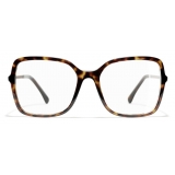Chanel - Square Eyeglasses - Dark Tortoise - Chanel Eyewear