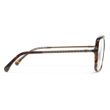 Chanel - Square Eyeglasses - Dark Tortoise - Chanel Eyewear