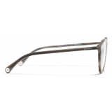 Chanel - Pantos Eyeglasses - Transparent Gray - Chanel Eyewear