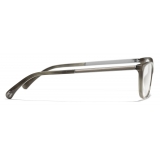 Chanel - Rectangular Eyeglasses - Gray - Chanel Eyewear