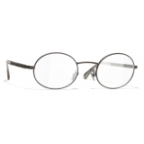 Chanel - Oval Eyeglasses - Brown - Chanel Eyewear