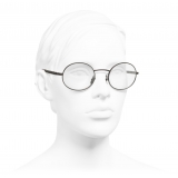 Chanel - Occhiali da Vista Ovali - Marrone - Chanel Eyewear