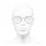 Chanel - Occhiali da Vista Ovali - Oro - Chanel Eyewear