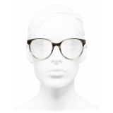 Chanel - Occhiali da Vista Pantos - Tartaruga Chiaro - Chanel Eyewear