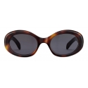 Céline - Triomphe 01 Sunglasses in Acetate - Blonde Havana - Sunglasses - Céline Eyewear