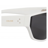 Céline - Black Frame 32 Sunglasses in Acetate - White - Sunglasses - Céline Eyewear