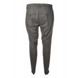 Dondup - Trousers Gaubert Pinces Model - Grey - Trousers - Luxury Exclusive Collection