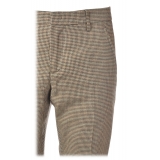 Dondup - Pantalone Modello Gaubert Piedepull - Beige - Pantalone - Luxury Exclusive Collection