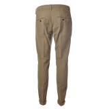 Dondup - Pantalone Modello Gaubert in Velluto - Beige - Pantalone - Luxury Exclusive Collection