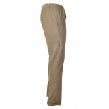 Dondup - Pantalone Modello Gaubert in Velluto - Beige - Pantalone - Luxury Exclusive Collection