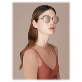 Bulgari - Serpenti - True Colors Round Metal Sunglasses - Gold - Serpenti Collection - Sunglasses - Bulgari Eyewear