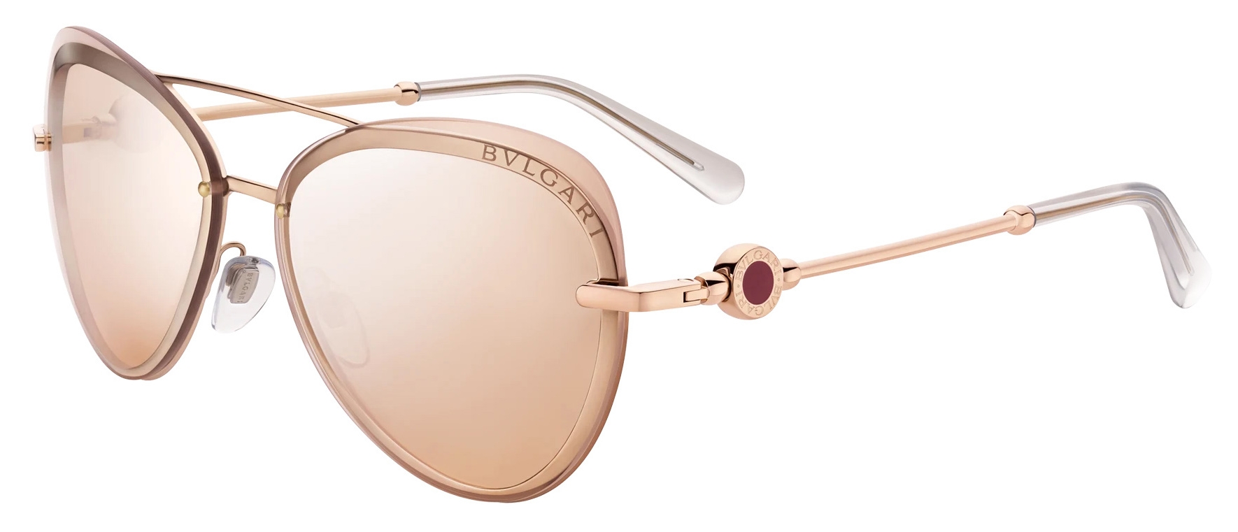 Bvlgari rose gold clearance sunglasses