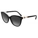 Bulgari - B.Zero1 - Cat-Eye Acetate Sunglasses - Black - B.Zero1 Collection - Sunglasses - Bulgari Eyewear