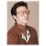 Bulgari - Bvlgari Bvlgari Man - Aviator Sunglasses - Rose Gold - Bvlgari Man Collection - Sunglasses - Bulgari Eyewear