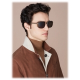 Bulgari - Bvlgari Bvlgari Man - Rectangular Sunglasses - Brown- Bvlgari Man Collection - Sunglasses - Bulgari Eyewear