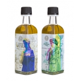 Olio le Donne del Notaio - Grab & Go - Bottiglia di Vetro  - Extravergine d’Oliva - Alta Qualità Italia - Abruzzo - 2 x 60 ml