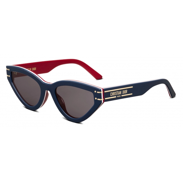 Dior - Occhiali da Sole - DiorSignature B2U DiorAlps - Blu Bianco Rosso - Dior Eyewear