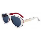 Dior - Occhiali da Sole - DiorSignature A2U DiorAlps - Blu Bianco Rosso - Dior Eyewear