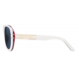 Dior - Sunglasses - DiorSignature A2U DiorAlps - Blue White Red - Dior Eyewear