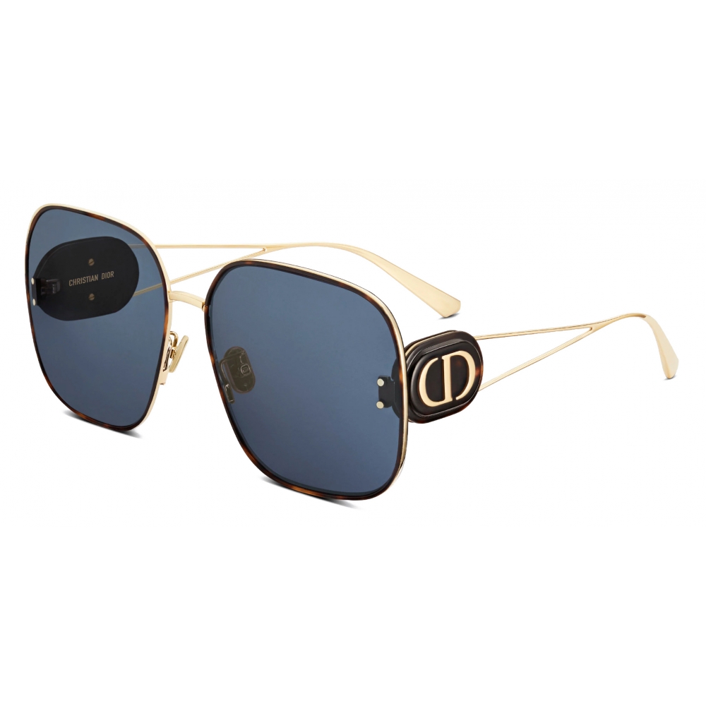 Dior 30montaigne Bu 61mm Geometric Sunglasses  Ivory  Gradient Roviex   Editorialist
