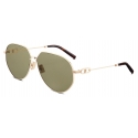 Dior - Sunglasses - CD Link A1U - Gold Green - Dior Eyewear