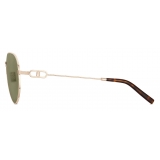 Dior - Occhiali da Sole - CD Link A1U - Oro Verde - Dior Eyewear