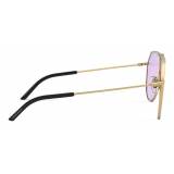 Dolce & Gabbana - Khaled Khaled Sunglasses - Gold Purple - Dolce & Gabbana Eyewear