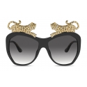 Dolce & Gabbana - Occhiale da Sole Diva - Nero - Dolce & Gabbana Eyewear
