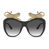 Dolce & Gabbana - Occhiale da Sole Diva - Nero - Dolce & Gabbana Eyewear
