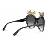 Dolce & Gabbana - Diva Sunglasses - Black - Dolce & Gabbana Eyewear