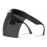 Dolce & Gabbana - Geometric Transparency Sunglasses - Black Grey - Dolce & Gabbana Eyewear